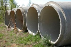 在城市排水系统中使用的混凝土管